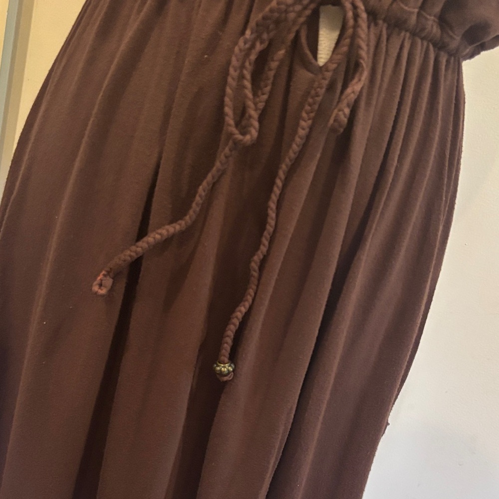 Merona Chocolate V-Neck Dress - Picture 4 of 4